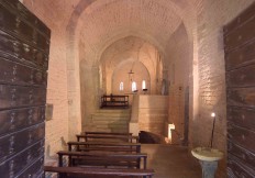 L'interno della chiesa di San Cassiano